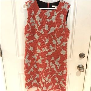DVF silk sheath dress